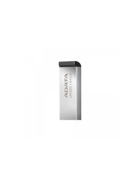 Clé USB Adata Ur350 Flash 64g 3.2 Silver Black