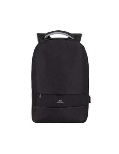 SAC À DOS RIVACASE BLACK AVEC SOURIS
