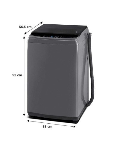 MACHINE A LAVER  MIDEA TOP LOADING 8KG SILVER