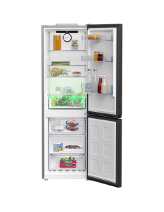 REFRIGERATEUR BEKO COMBINE No Frost A++ 60CM  INOX NOIR