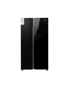 REFRIGERATEUR SCHNEIDER SIDE BY SIDE 521L NET MIROIR NOIR
