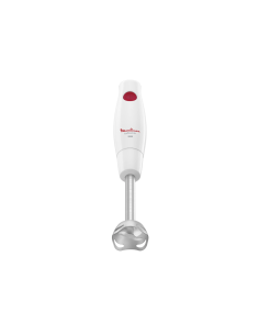 MIXEUR PLONGEANT MOULINEX 350W 2 LAMES PIEDS INOX BLANC