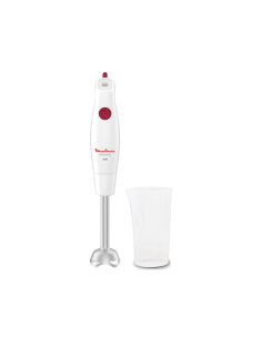 MIXEUR PLONGEANT MOULINEX 350W 2 LAMES PIEDS INOX BLANC 2