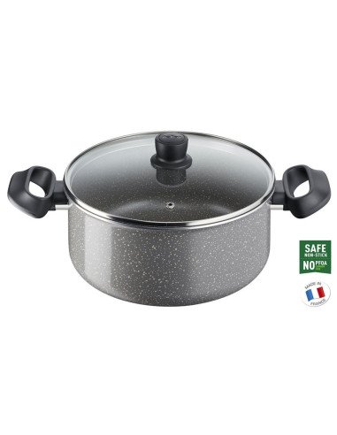 FAITOUT+COUV TEFAL 24CM COOK NATURAL