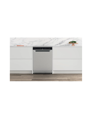 LAVE VAISSELLE WHIRLPOOL 14 COUVERTS 8 PROGRAMMES 6EME SENS INOX