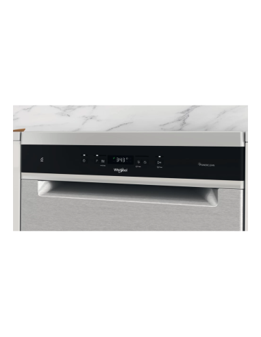 LAVE VAISSELLE WHIRLPOOL 14 COUVERTS 8 PROGRAMMES 6EME SENS INOX