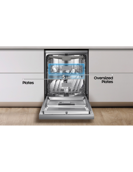 LAVE VAISSELLE SAMSUNG 13 COUVERTS 5 PROGRAMMES GRIS